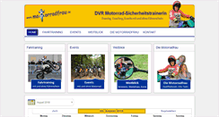 Desktop Screenshot of motorradfrau.de